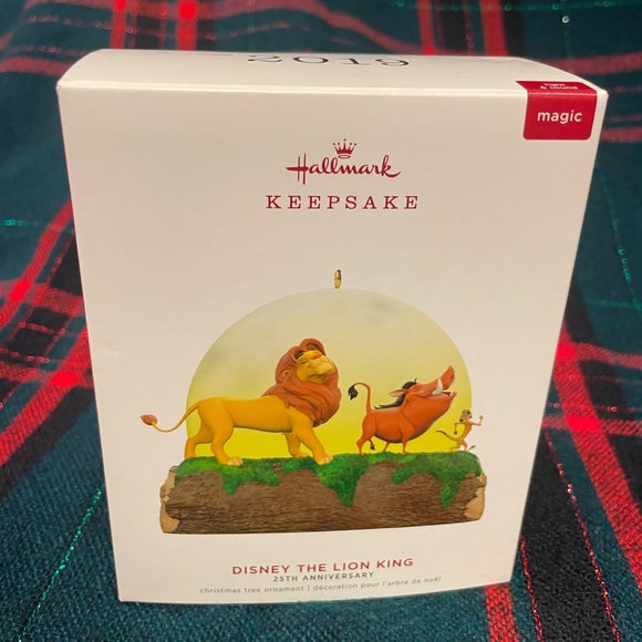NIB 2019 Hallmark Keepsake Xmas Ornament “Disney The Lion King” 25th Anniversary - Picture 2 of 7